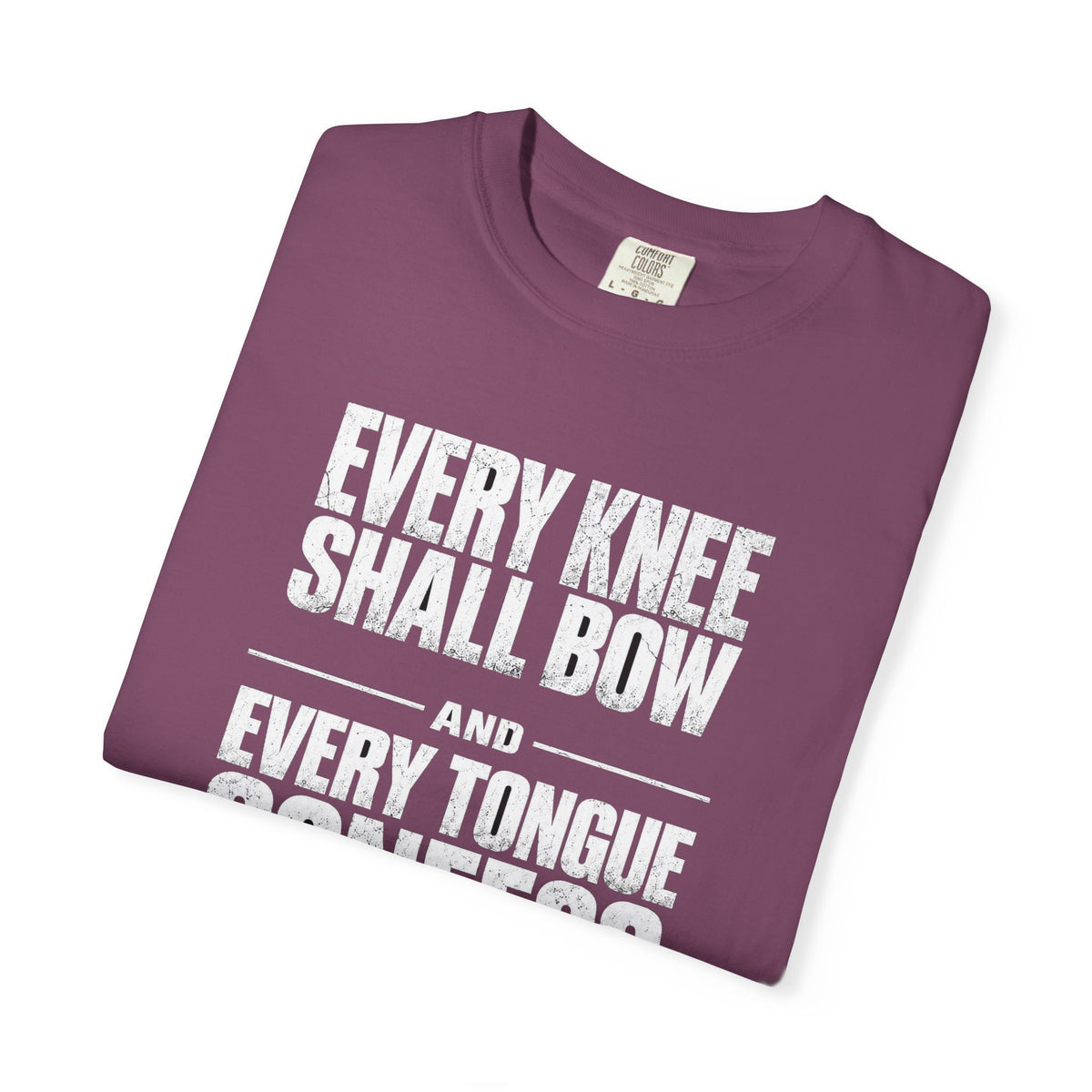 Copy of Christian T-Shirt — "Blessed Is He Who Comes In The Name Of The Lord" Bible Verse Tee
