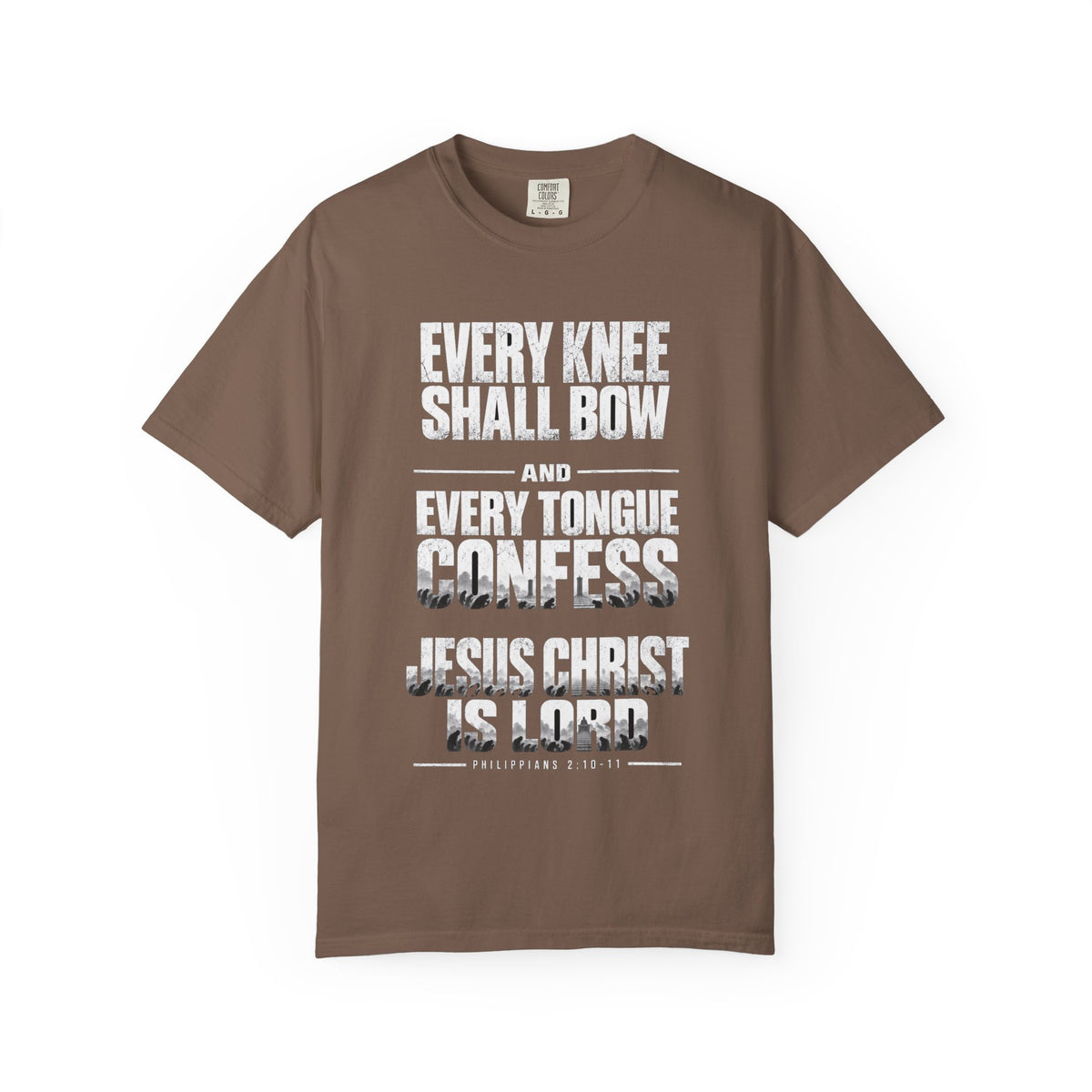 Copy of Christian T-Shirt — "Blessed Is He Who Comes In The Name Of The Lord" Bible Verse Tee
