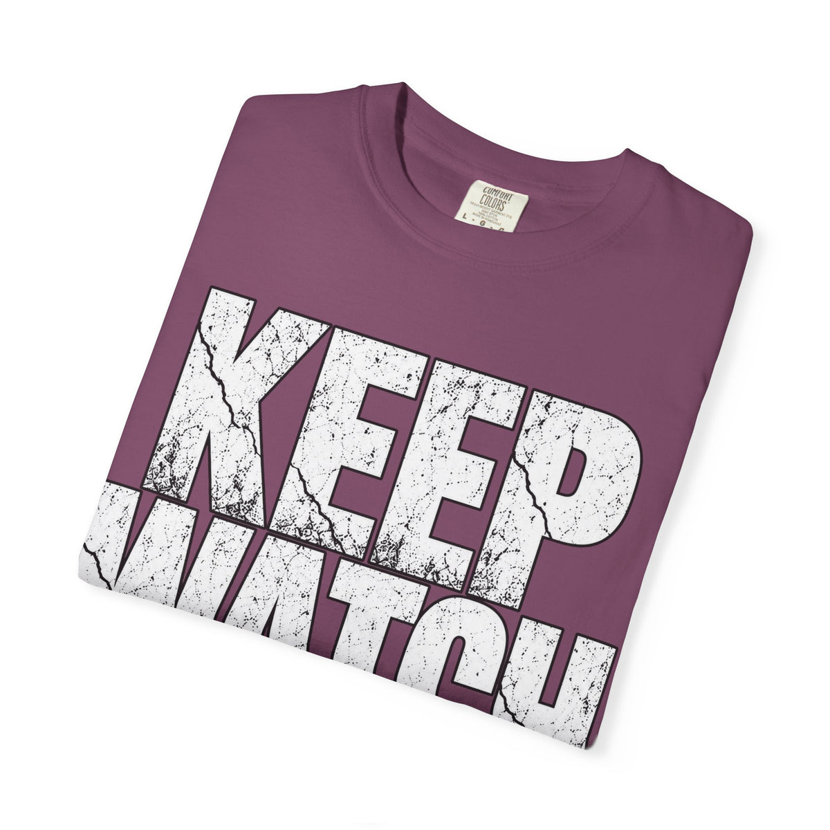Keep Watch T-Shirt — "Keep Watch: No One Knows the Day or the Hour" Christian Graphic Tee