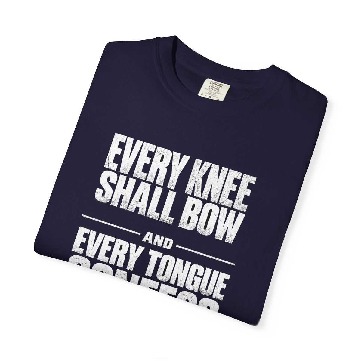 Copy of Christian T-Shirt — "Blessed Is He Who Comes In The Name Of The Lord" Bible Verse Tee