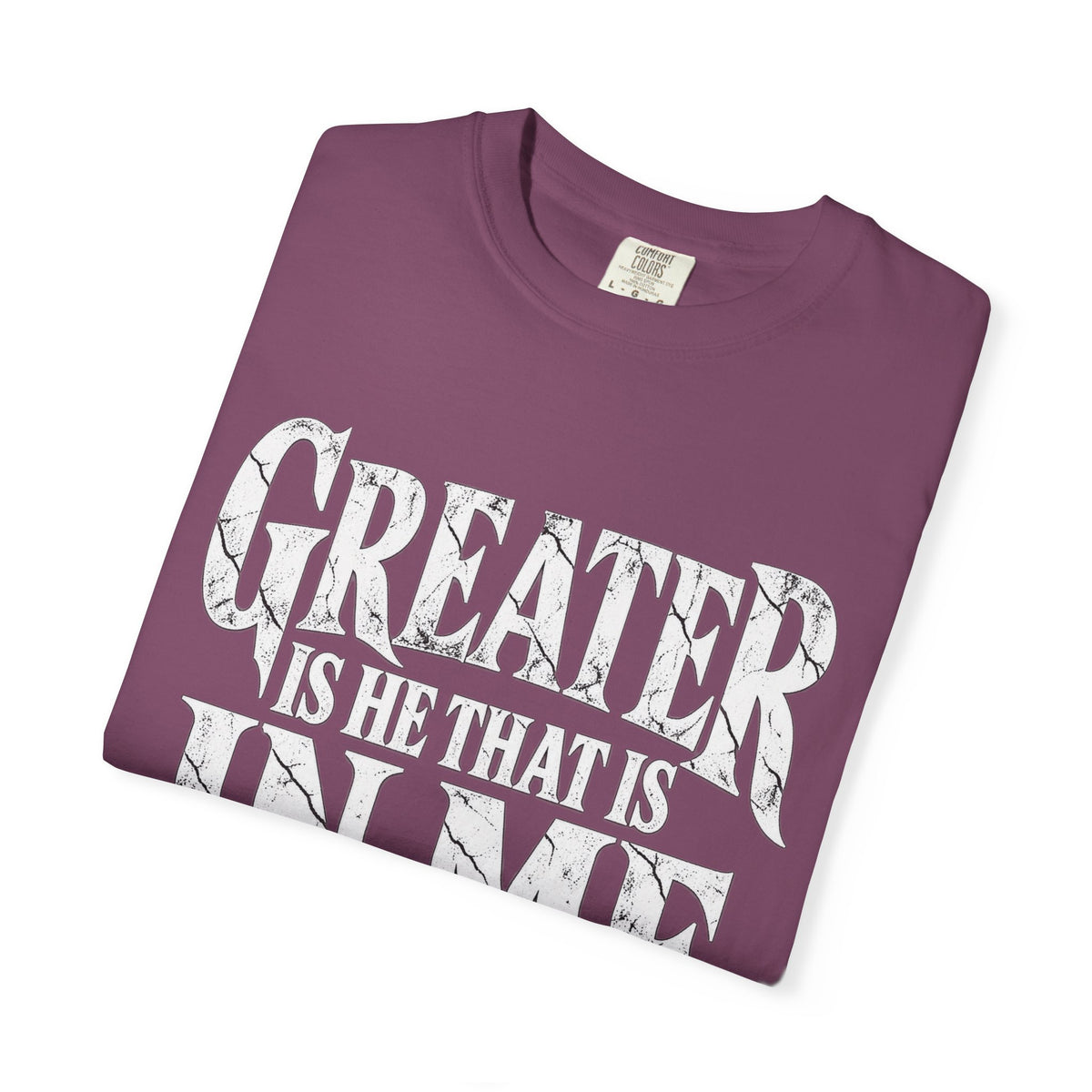 Copy of Christian T-Shirt — "Blessed Is He Who Comes In The Name Of The Lord" Bible Verse Tee