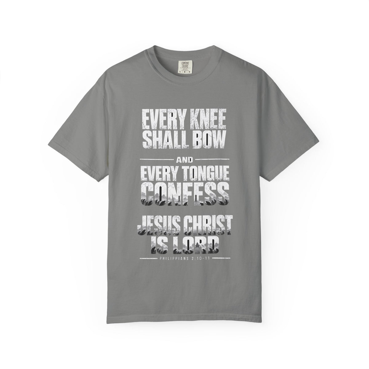 Copy of Christian T-Shirt — "Blessed Is He Who Comes In The Name Of The Lord" Bible Verse Tee