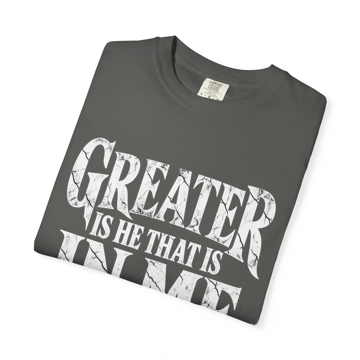 Copy of Christian T-Shirt — "Blessed Is He Who Comes In The Name Of The Lord" Bible Verse Tee