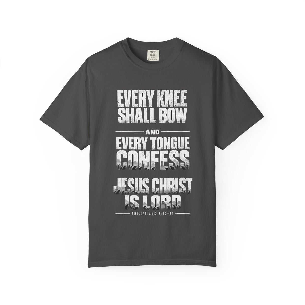 Copy of Christian T-Shirt — "Blessed Is He Who Comes In The Name Of The Lord" Bible Verse Tee