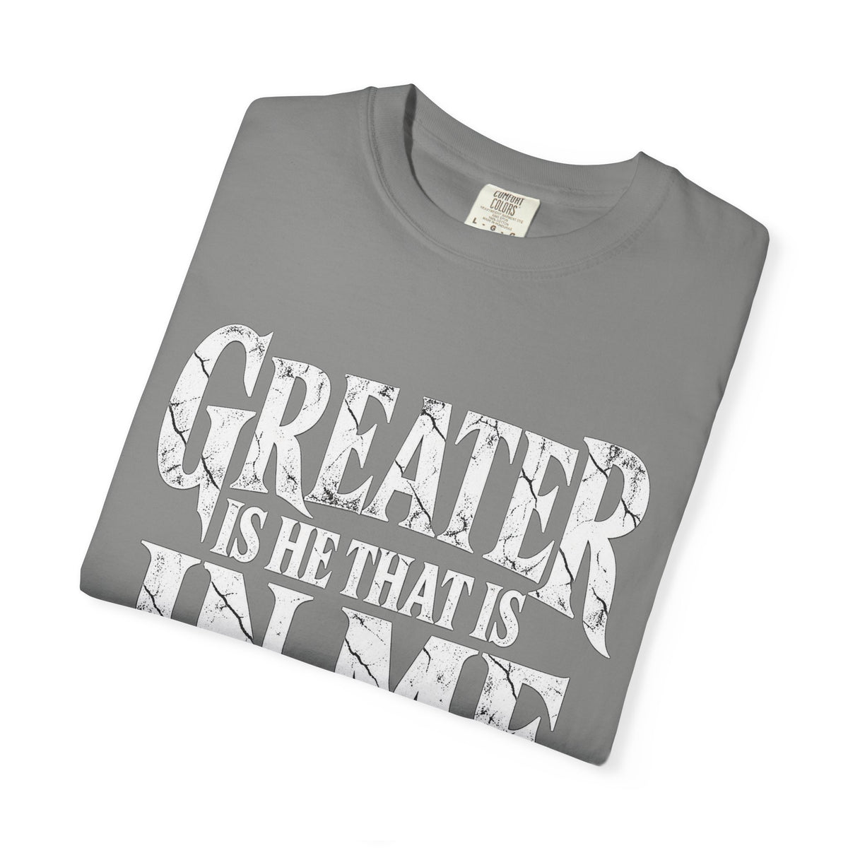 Copy of Christian T-Shirt — "Blessed Is He Who Comes In The Name Of The Lord" Bible Verse Tee