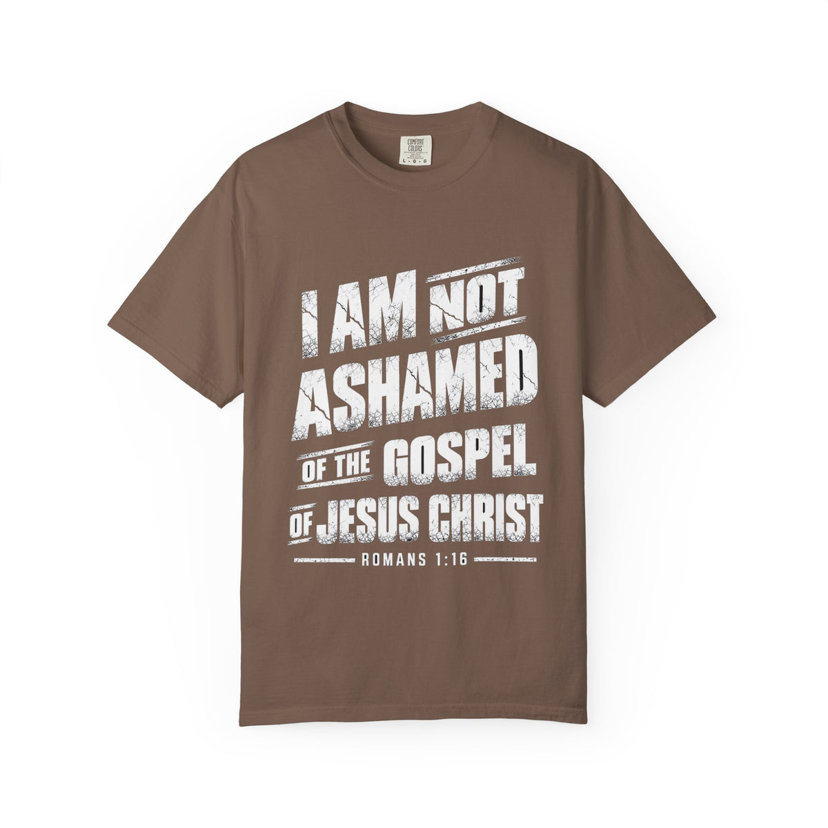 Christian Quote T-Shirt — "Every Knee Shall Bow" Scripture Tee