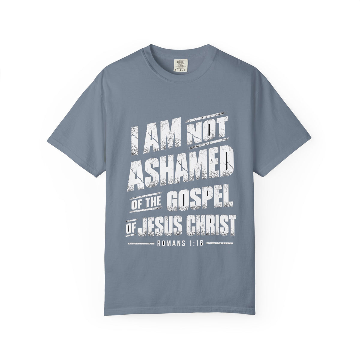 Christian Quote T-Shirt — "Every Knee Shall Bow" Scripture Tee