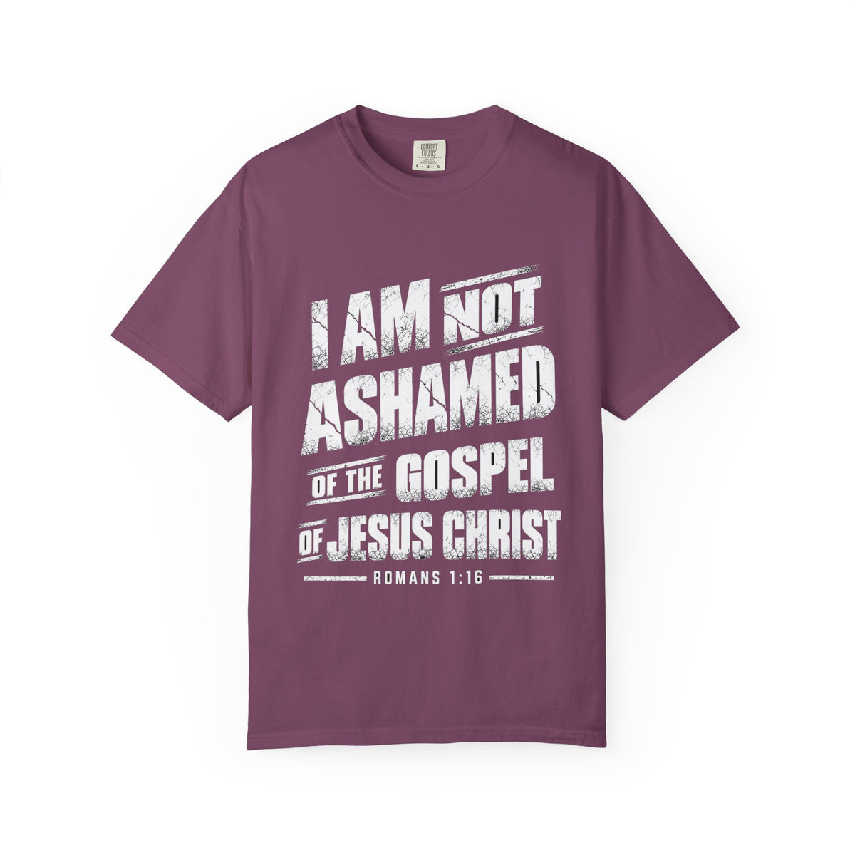 Christian Quote T-Shirt — "Every Knee Shall Bow" Scripture Tee