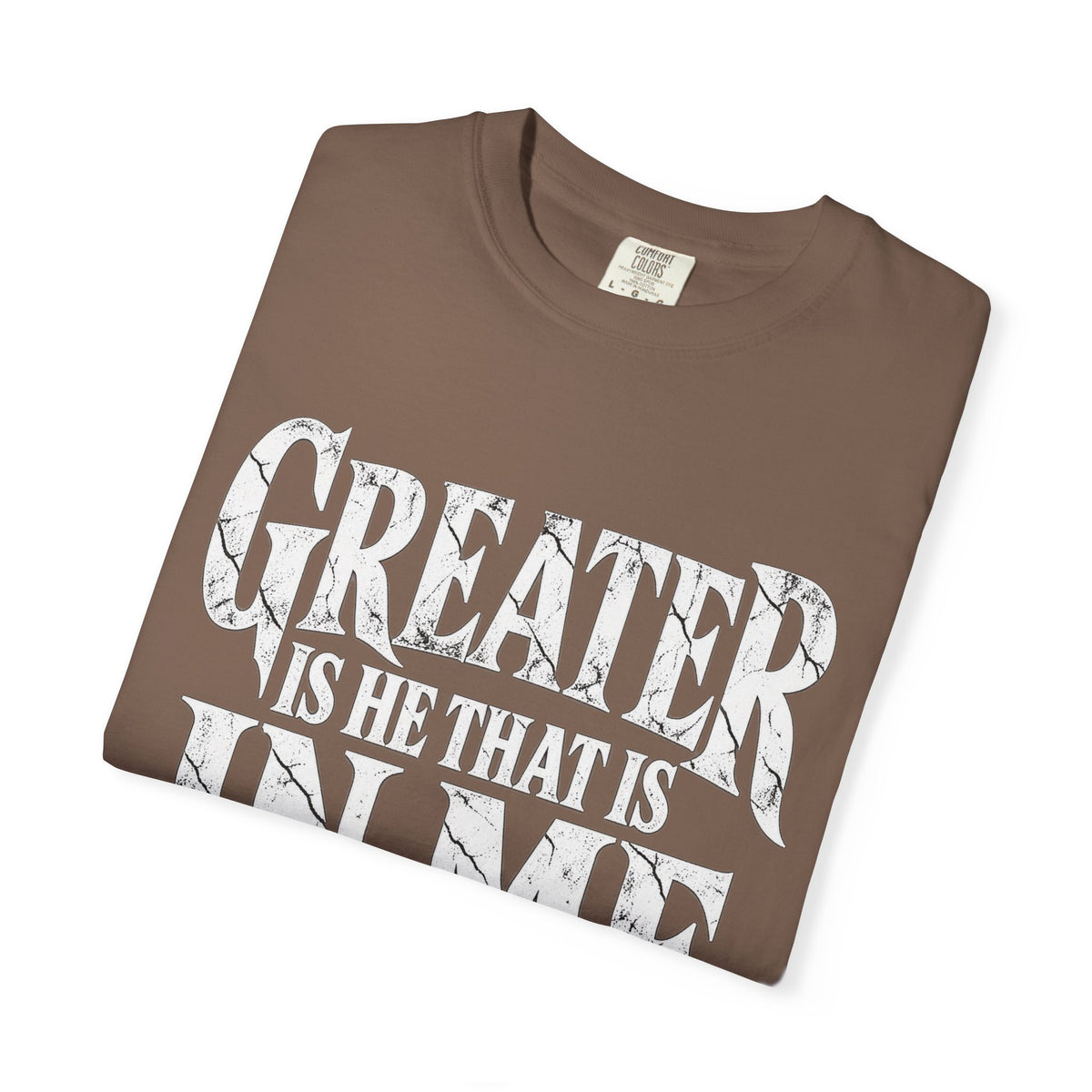 Copy of Christian T-Shirt — "Blessed Is He Who Comes In The Name Of The Lord" Bible Verse Tee