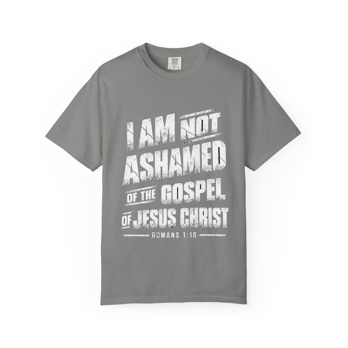 Christian Quote T-Shirt — "Every Knee Shall Bow" Scripture Tee