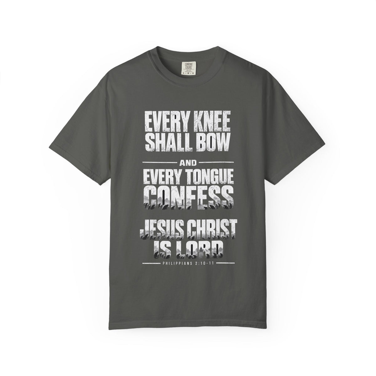 Copy of Christian T-Shirt — "Blessed Is He Who Comes In The Name Of The Lord" Bible Verse Tee