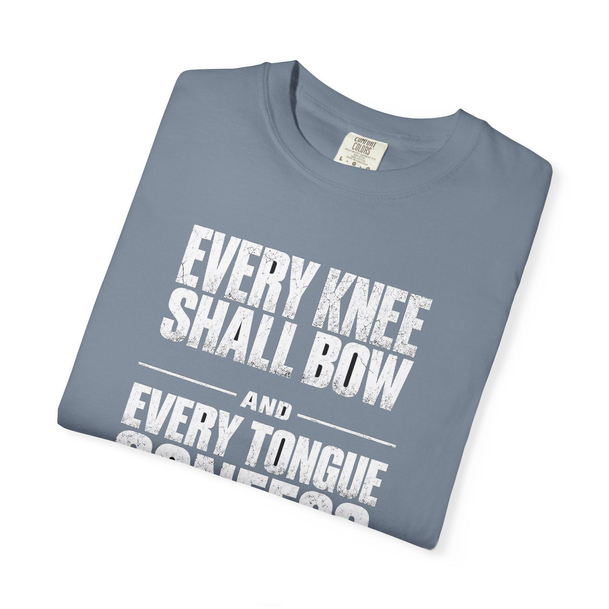 Copy of Christian T-Shirt — "Blessed Is He Who Comes In The Name Of The Lord" Bible Verse Tee