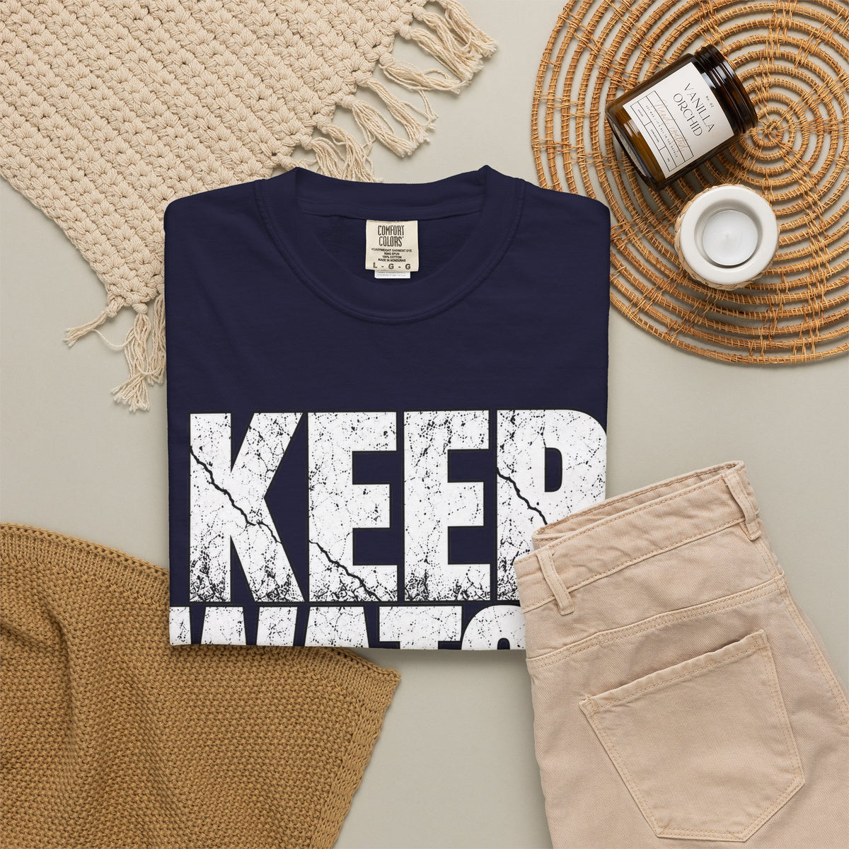 Keep Watch T-Shirt — "Keep Watch: No One Knows the Day or the Hour" Christian Graphic Tee