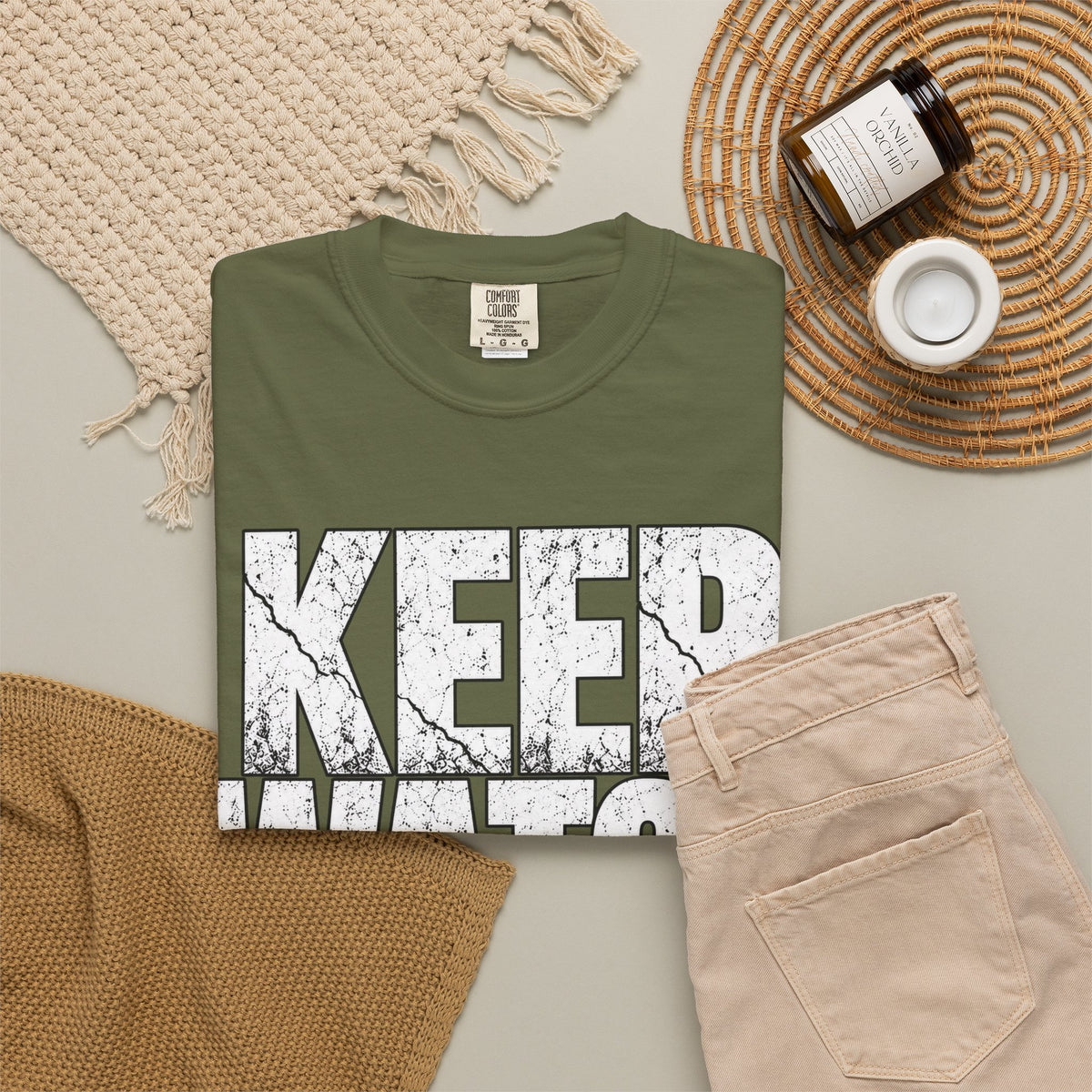 Keep Watch T-Shirt — "Keep Watch: No One Knows the Day or the Hour" Christian Graphic Tee