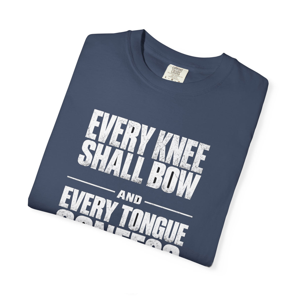 Copy of Christian T-Shirt — "Blessed Is He Who Comes In The Name Of The Lord" Bible Verse Tee