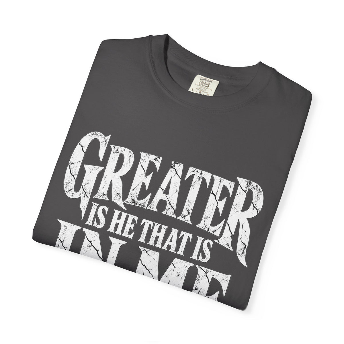 Copy of Christian T-Shirt — "Blessed Is He Who Comes In The Name Of The Lord" Bible Verse Tee