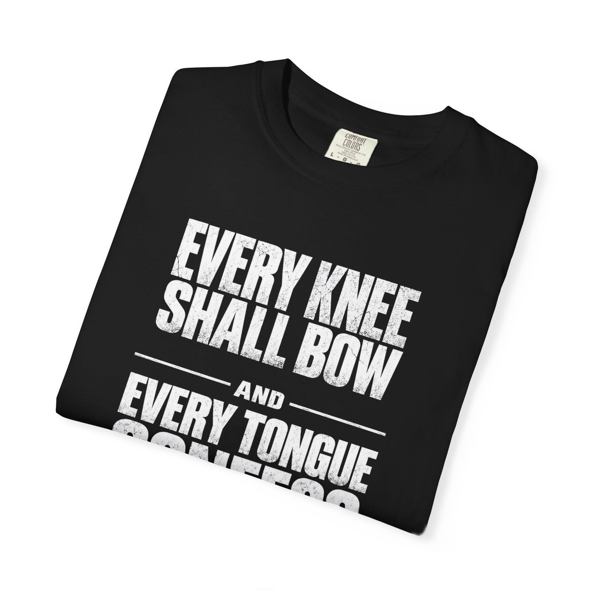 Copy of Christian T-Shirt — "Blessed Is He Who Comes In The Name Of The Lord" Bible Verse Tee