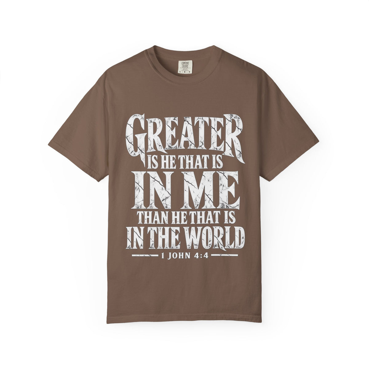 Copy of Christian T-Shirt — "Blessed Is He Who Comes In The Name Of The Lord" Bible Verse Tee