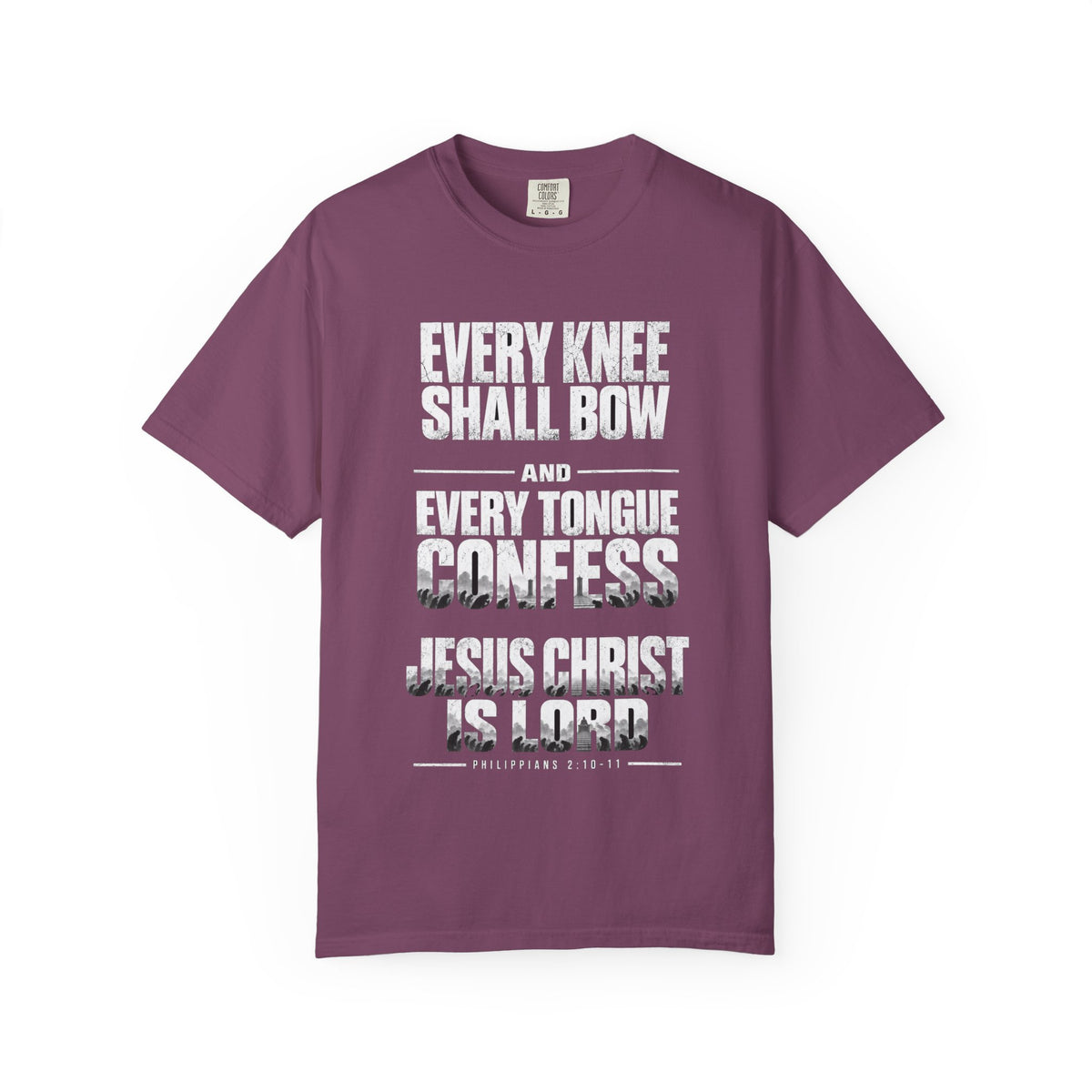 Copy of Christian T-Shirt — "Blessed Is He Who Comes In The Name Of The Lord" Bible Verse Tee
