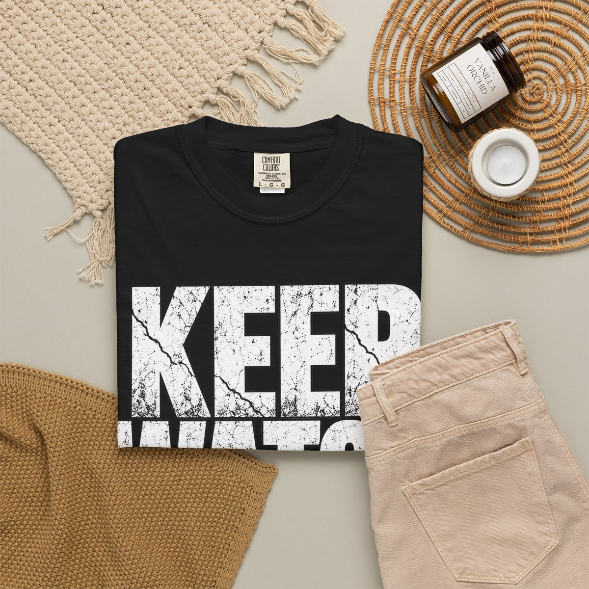 Keep Watch T-Shirt — "Keep Watch: No One Knows the Day or the Hour" Christian Graphic Tee