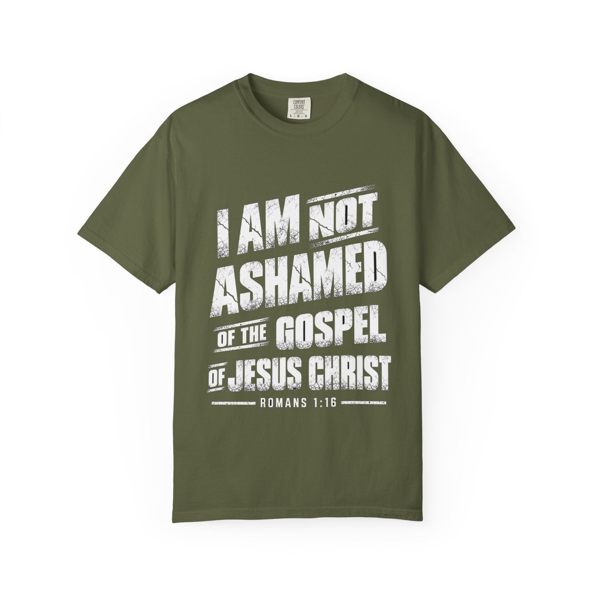 Christian Quote T-Shirt — "Every Knee Shall Bow" Scripture Tee