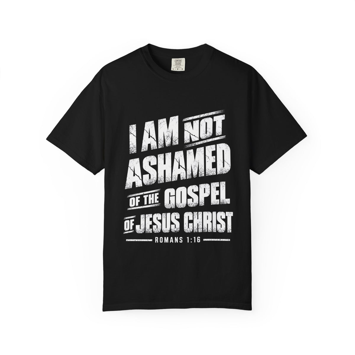 Christian Quote T-Shirt — "Every Knee Shall Bow" Scripture Tee