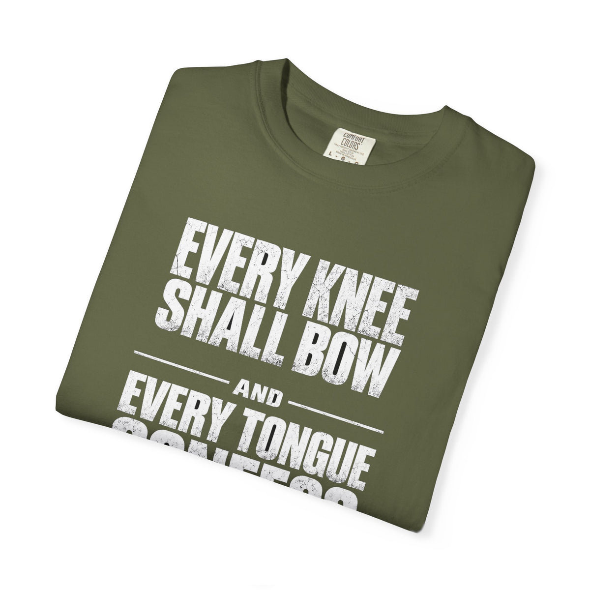 Copy of Christian T-Shirt — "Blessed Is He Who Comes In The Name Of The Lord" Bible Verse Tee