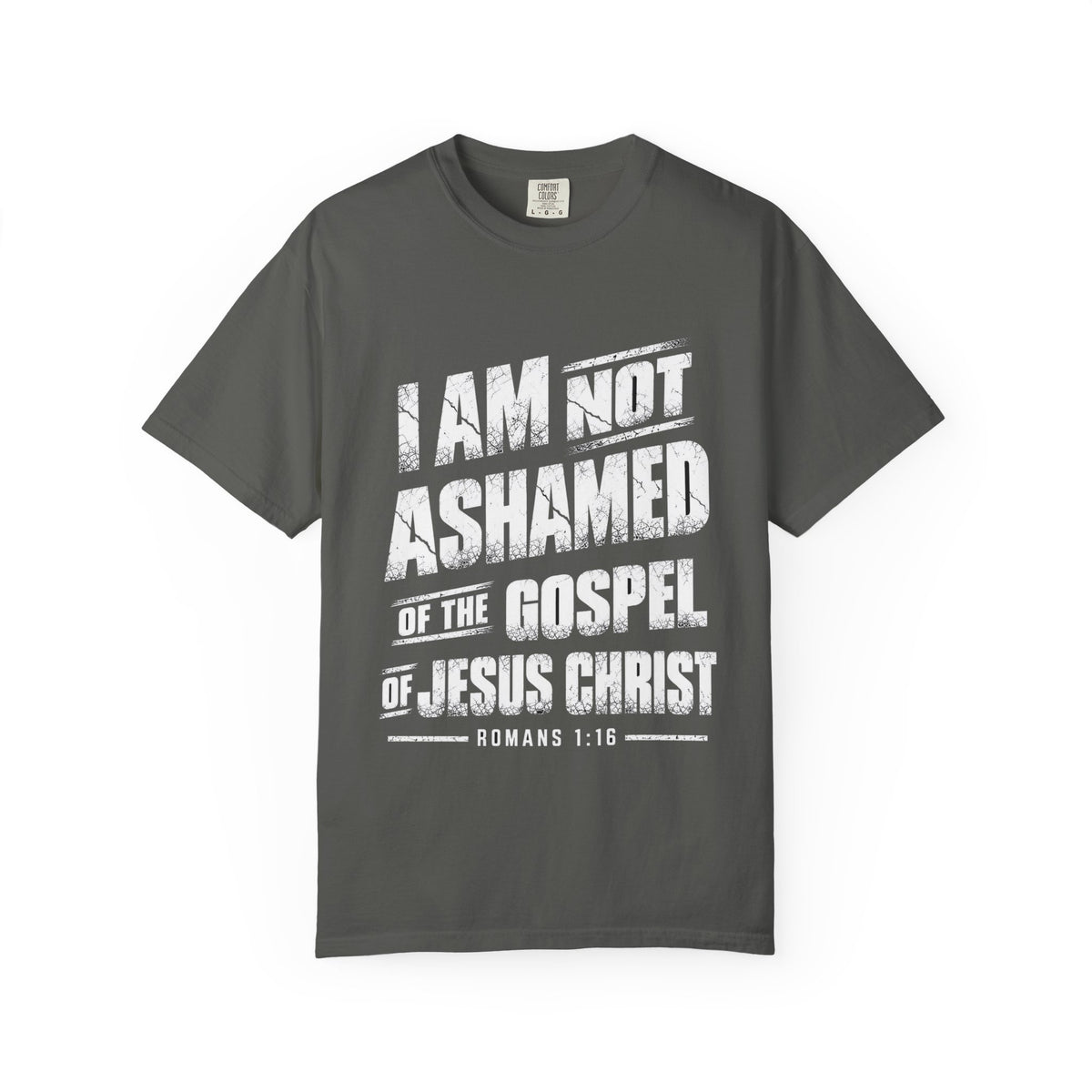Christian Quote T-Shirt — "Every Knee Shall Bow" Scripture Tee